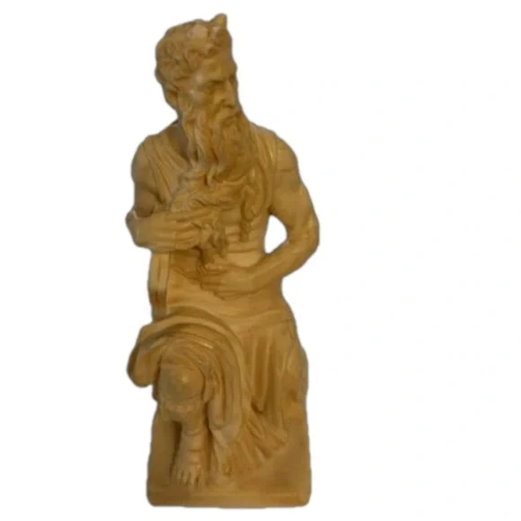 Vintage - Italian Figurines David & Moses - Bundle of two - Picture 4 of 10